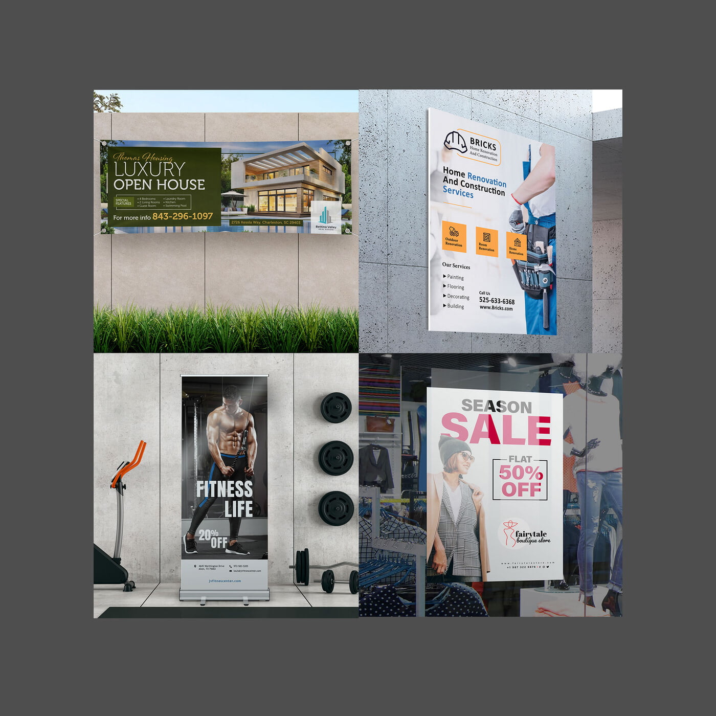 Signs & Banners Signs & Banners